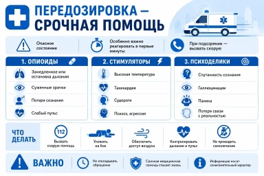 Помощь при передозировке в Вычегодском